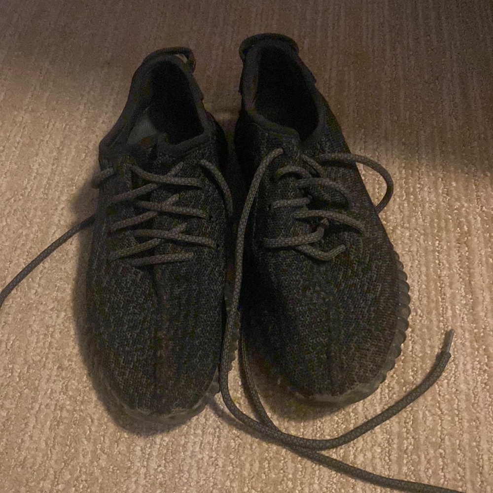 “Adidas yezzy “ black worn a few times